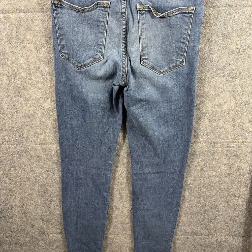 Frame Womens Blue Le High‎ Skinny Cropped Jeans 25 - Picture 6 of 10